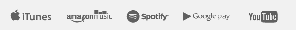 Youtube, Deezer, Shazam, Spotify, iTunes, Apple Music, Amazon Music...