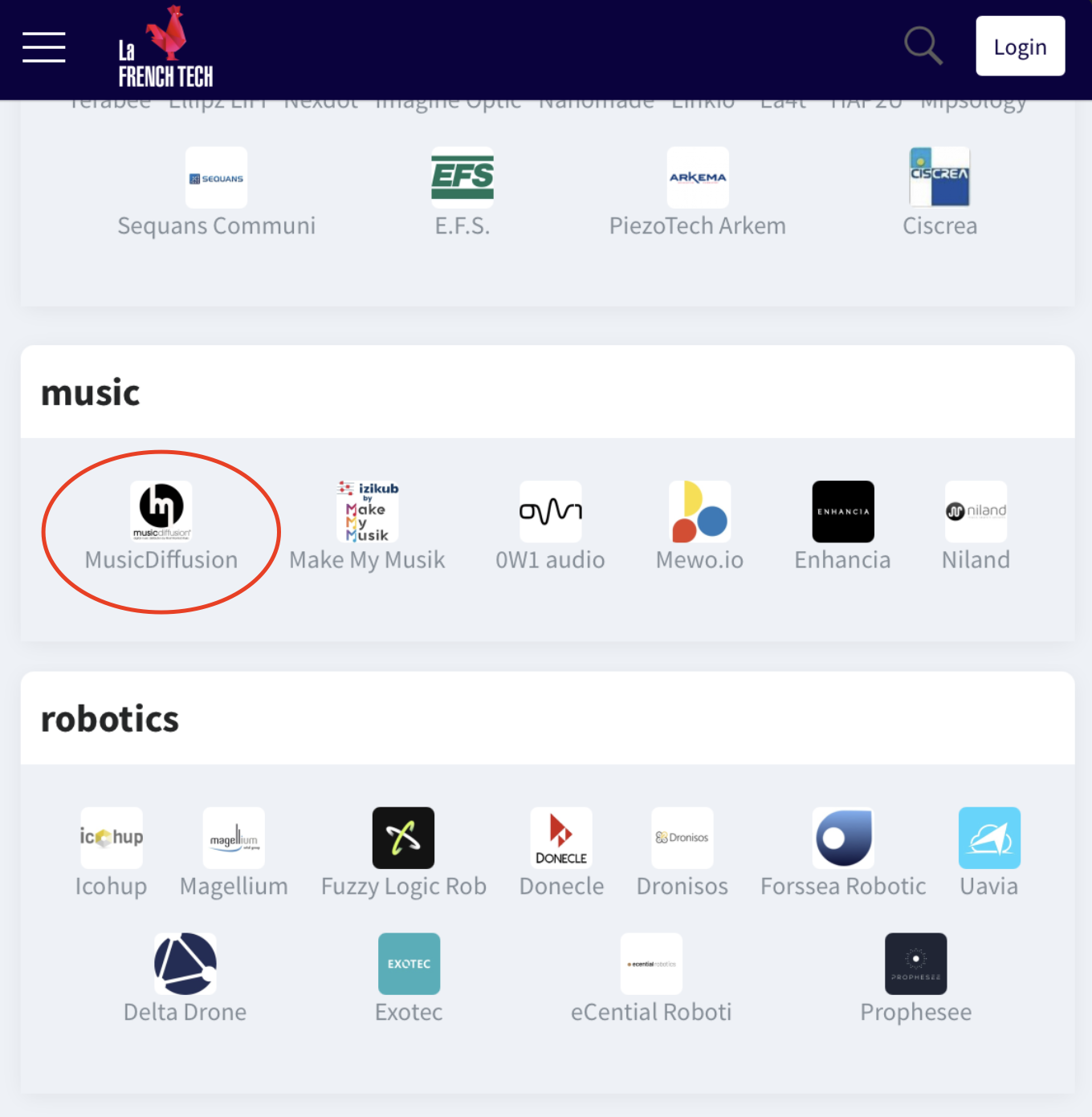 MusicDiffusion on French Tech